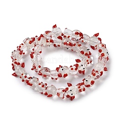 Luminous Handmade Lampwork Beads Strands&nbsp;LAMP-Z007-03D