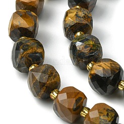 Natural Tiger Eye Beads Strands&nbsp;G-Q010-A09-01