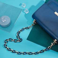 Teardrop Resin Bag Links Straps&nbsp;PURS-WH0001-05A