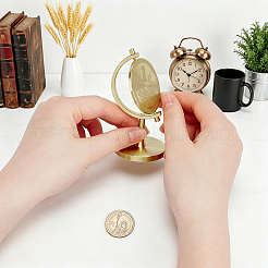 Brass Globe Desk Ornament with 