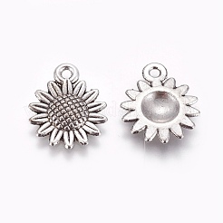 Tibetan Style Alloy Pendants&nbsp;PALLOY-WH0066-12AS