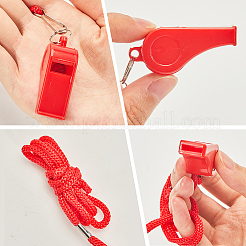 ABS Plastic Sports Outdoor Whistles&nbsp;NJEW-CN0001-09F