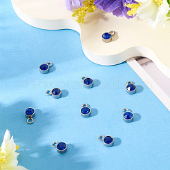 10Pcs Glass Rhinestone Charms&nbsp;STAS-TA0003-26G