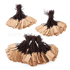 500Pcs Kraft Paper Blank Price Tags with Cord&nbsp;CDIS-TA0001-44
