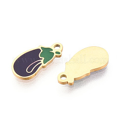 304 Stainless Steel Enamel Charms&nbsp;STAS-T065-47G
