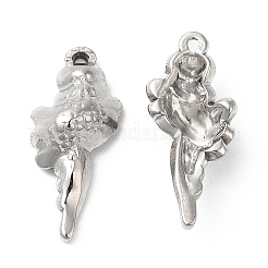 Non-Tarnish 304 Stainless Steel Pendants&nbsp;STAS-R122-02P