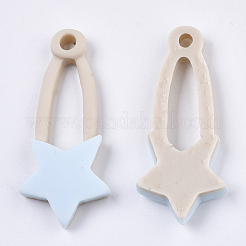 Opaque Resin Pendants&nbsp;CRES-N022-68