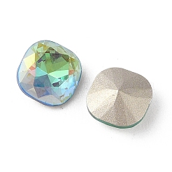 Glass Rhinestone Cabochons&nbsp;RGLA-L029-06B-SPLA