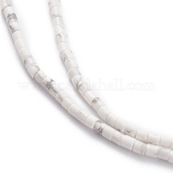 Natural Howlite Beads Strands&nbsp;G-H255-03