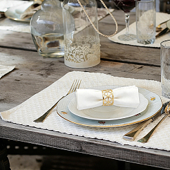 100Pcs Column Iron Napkin Rings&nbsp;AJEW-GO0004-82A