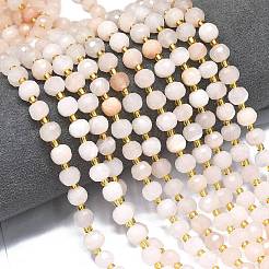 Natural Pink Aventurine Beads Strands&nbsp;G-K389-E19-01