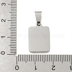 304 Stainless Steel Pave Natural White Shell Pendants&nbsp;STAS-S130-03P-U