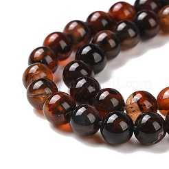 Natural Agate Beads Strands&nbsp;G-D845-02-6mm
