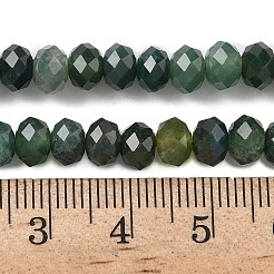 Natural Moss Agate Bead Strands&nbsp;G-D344-A11