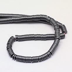 Non-magnetic Synthetic Hematite Beads Strands&nbsp;G-J164B-4mm-02