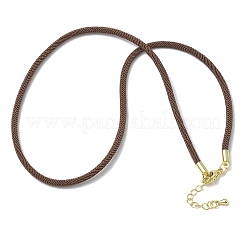 3MM Nylon Milan Cord Necklace Making&nbsp;NJEW-H084-01G