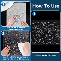 12Pcs Glass Hotfix Rhinestone&nbsp;DIY-FG0008-48