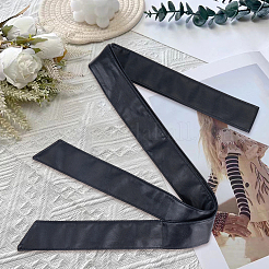 2Pcs 2 Colors PU Leather Wrap Belts for Coat&nbsp;AJEW-CL0005-21B