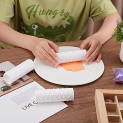 Plastic Handle Clay Texture Rollers&nbsp;AJEW-WH0248-351