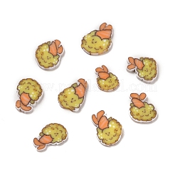 Handmade Polymer Clay Cabochons&nbsp;CLAY-B005-07