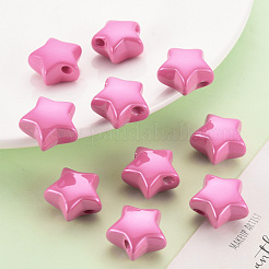 Opaque Acrylic Beads&nbsp;MACR-S372-02B-26