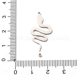 304 Stainless Steel Enamel Snake Links Connector Charms&nbsp;STAS-F367-06P