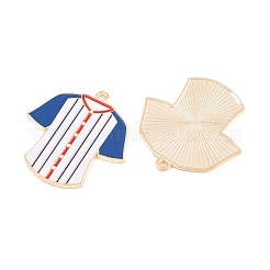 Sport Alloy Enamel Pendants&nbsp;ENAM-C035-01G