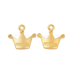 Rack Plating Alloy Pendant Rhinestone Settings&nbsp;FIND-H034-01G