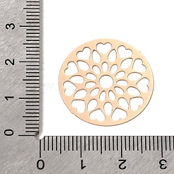 Brass Filigree Pendants&nbsp;KK-C167-01G