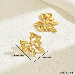 Fashionable 201 Stainless Steel Stud Earrings&nbsp;BN2349-3