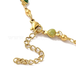 304 Stainless Steel Anklet&nbsp;AJEW-B026-03G