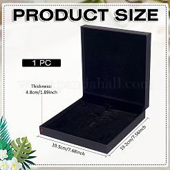 Plastic Jewelry Set Packing Boxes&nbsp;CON-WH0107-82