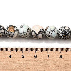 Synthetic Turquoise Beads Strands&nbsp;G-F791-D01-01B