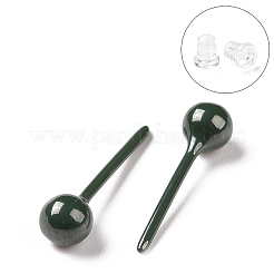 Hypoallergenic Bioceramics Zirconia Ceramic Stud Earrings&nbsp;EJEW-Z023-12