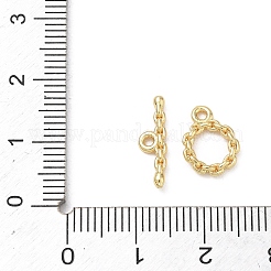 Brass Toggle Clasp&nbsp;KK-D289-53B-G