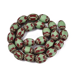 Handmade Millefiori Glass Barrel Beads&nbsp;LA-N002-06E