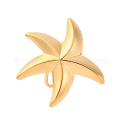 304 Stainless Steel Cuff Rings&nbsp;RJEW-D306-20G