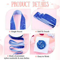 3Rolls 3 Styles Velvet Ribbon&nbsp;SRIB-YS0001-01E