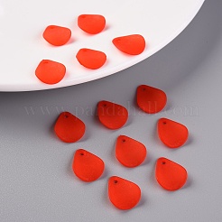 Transparent Frosted Acrylic Pendants&nbsp;MACR-S371-09A-712