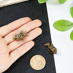 Brass European Beads&nbsp;KK-WH0079-195