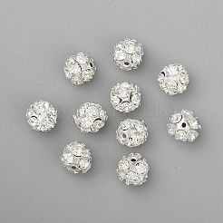 Brass Crystal Rhinestone Beads&nbsp;RSB11C14