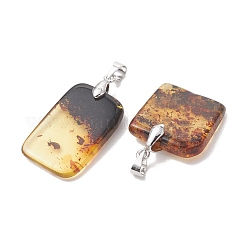 Natural Amber Pendants&nbsp;PALLOY-JF05261-02