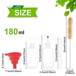 Plastic Graduated Squeeze Bottles&nbsp;AJEW-BC0001-02B