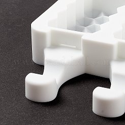 Food Grade DIY Rectangle Ice-cream Silicone Molds&nbsp;LS-DIY-D062-07B