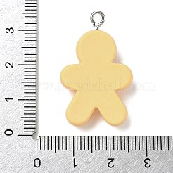 Christmas Theme Opaque Resin Pendants&nbsp;RESI-I344-03P-01