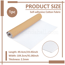 1Pc Self-adhesive Cotton Fabric&nbsp;DIY-BC0015-96C