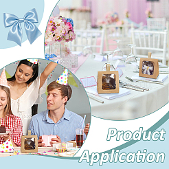Cardboard Paper Cake Boxes with Plastic Visible Window and Handle&nbsp;CON-WH0117-04A