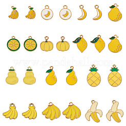 26Pcs 13 Styles Alloy Enamel Pendants&nbsp;ENAM-TA0003-08