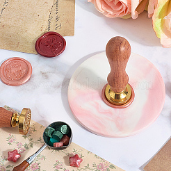 Marble Pattern Porcelain Wax Seal Mats&nbsp;AJEW-WH20007-82B-03