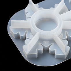 Christmas Snowflake DIY Candle Holder Silicone Molds&nbsp;DIY-F144-03